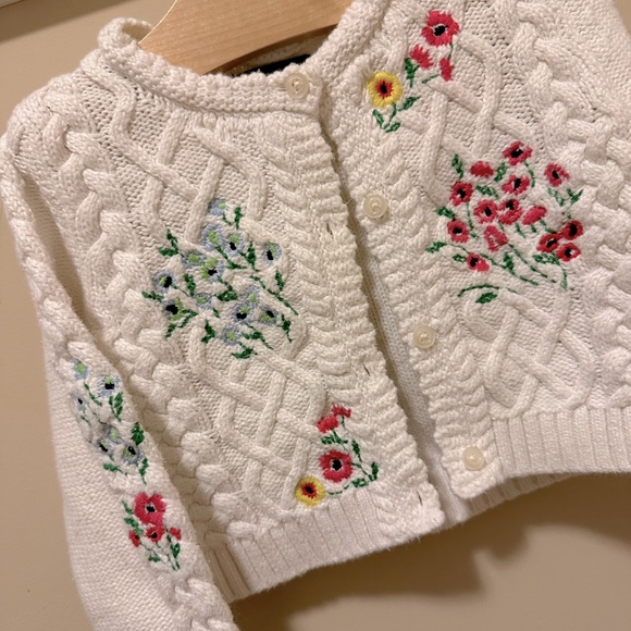 GAP Country side Floral Knit Cardigan - Picture 3 of 5